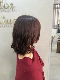 デジタルパーマ+カット