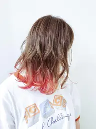 カット+グラデーション+トリートメント