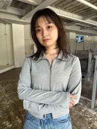 ミディアムからロングヘアの方限定カット