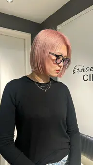 【圧倒的透明感𓏸𓈒𓂃🫧】ブリーチありダブルカラー