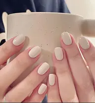 自爪ジェルネイルワンカラー（ラメorカラー1色塗り）