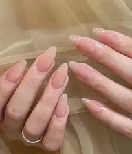 チップ+ジェル長さだしワンカラー🩷