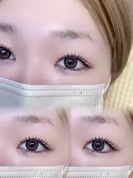 🩵ブラックティント上まつげパーマ🩵