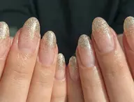 モデルさん募集☆HANDワンカラーまたはラメグラ￥０【オフあり】長さだしオフはご遠慮ください