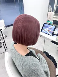 【🤍ブリーチ ダブルカラー🤍】 ケアブリーチ×カラー×クイックトリートメント