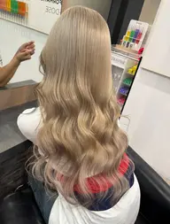 💚ケアブリーチ + カラー + プレミアムエクステ50cm胸下【40本】