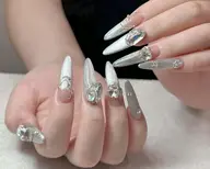 人気NO1【チップ長さ出し】ワンカラー & パーツつけ放題 ¥12500→¥11000 (オフ選択)