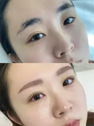 美眉スタイリング+まつ毛パーマ(上)