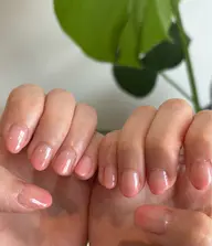 ハンド グラデーションネイル(ベースクリア)【オフ込み】