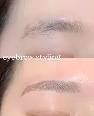 【ハリウッドブロウリフト➕WAX➕メイク】毛流れ修正🖤朝のメイク時短💄垢抜け眉毛💛ブラシプレゼント🎁