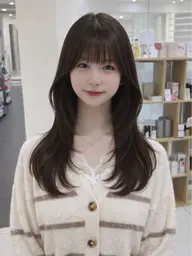 【3月限定🌸ヘアミルク付き】カット＋カラー＋オージュア1stトリートメント