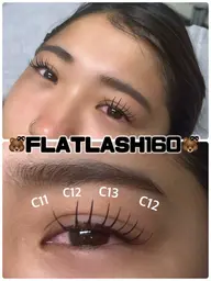 フラットラッシュ160本🌷🎀🩰