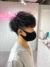 ミニモ限定✨メンズカット＋ヘアセット　土日祝日＋500円