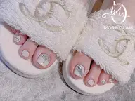 【フットネイル】持ち込みデザイン（10本アートやり放題＆つけ放題）　¥9980