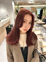 顔まわりカット＋ワンカラー【顔まわりのメンテナンスに🪄】