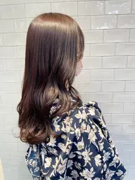 似合わせカット+ナチュラル透明感カラー+クイックスパ