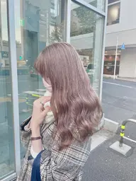 🌟人気no.2ケアブリーチを使った☘️カット＋ダブルカラー☘️