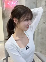 🖤顔周りのうねりに🖤カット&顔周り美髪縮毛矯正 超音波トリートメント付