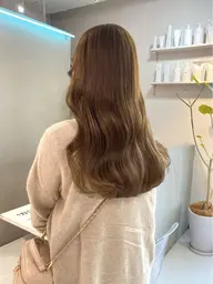 🫧人気No.2🫧カット+透明感カラー+4ステップトリートメント+炭酸泉