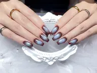 【【フィルイン／初回自爪オフ無料】《自爪》２色選べる！自爪ミラー orチークネイル💎ケア込み