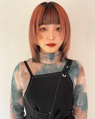 🦕【💘イメチェンしたい方向け💘】オリジナルデザインカラー＋艶ブリーチ🦕