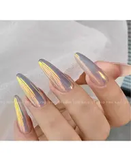 パウダーネイル💅オーロラミラーネイル💅初回オフ込み♪