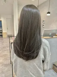 【人気No.2】カット+ケアカラー+1stepトリートメント