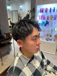 【メンズ🧑🏻】骨格矯正カット+眉カット🌿※補足説明あり。