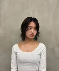 カット+パーマ+システム超音波トリートメント🫧