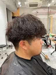 〖メンズ限定〗カット＋波巻きスパイラルパーマ🌀