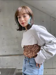 【minimo限定】インナーorポイントカラー+全体カラー+トリートメント¥16,500→12,100