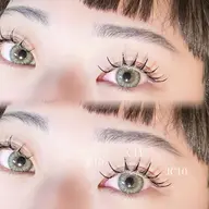 フラットラッシュ 100本 🌟コーティング仕上げ🤍゛束感まつ毛 (オフあり＋550円)