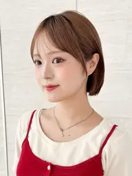 【ミニモ学割U24❤️‍🔥】似合わせカット+透明感カラー+韓国発水トリートメント🇰🇷 ボブ/韓国風レイヤー/顔周り