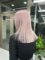 ダメージレスケアブリーチ1回＋ケアカラー＋トリートメント