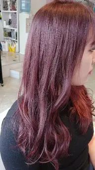 【新規】【ツヤツヤ美髪！】プラチナカラー+カット+トリートメント