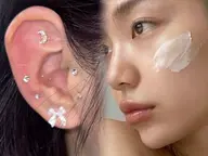 卒業生おすすめ🌙🍓耳つぼジュエリー👂🏻🎀×肌管理美肌フェイシャルケア💆🏼毛穴/ゴワつき/肌荒れ/卒業式