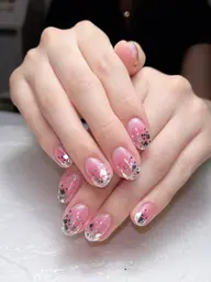 フレンチネイル♡ドライケア込み