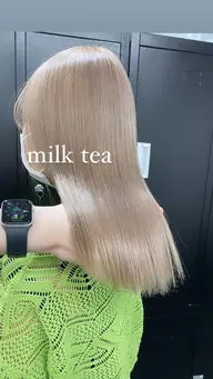 【🖤透明感艶々color🖤✨】カラー➕コーティングトリートメント💫🤍