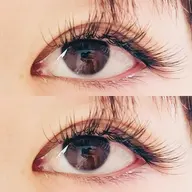 【技術向上の為、モニター価格】上付け放題★フラットラッシュ ※140本まで、目元のお写真可能な方。リペア不可。