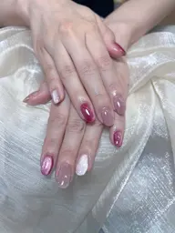 マグネットネイル🧲(美フォルム補強、ドライケア込み)