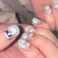 ⛅️木村指名💫キャラクター1本＋シンプル概念ネイル🐣/26日🈳