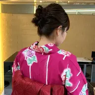 ≪予約リクエストのみ≫　　　　　　　　　　　　　　　　　　　　　【浴衣着付け+ヘアセット👘♡】