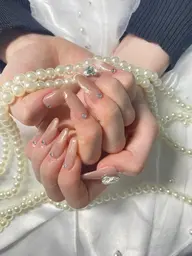 チップ長さだし(補強はスカルプ可)