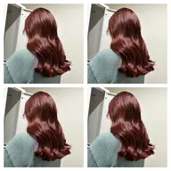 【🍒暖色好きお得メニュー🍒】大人可愛い暖色カラー🌷＋スティーブンノル💜コーティングトリートメント💞