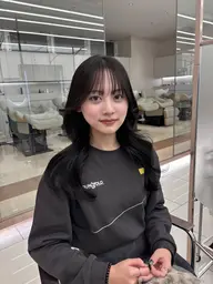 🤍人気No. 1🤍【PREMIUMケアカラー＋選べるうる艶トリートメント】スタイリング仕上げ込み