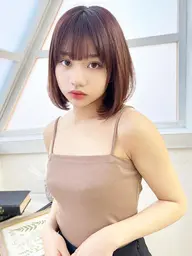 【イルミナカラーでツヤ髪に!】カット & ヘアカラー