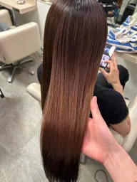🌿個人指名no.2🌿ツヤツヤ美髪矯正（ダメージレス矯正）+カット+保湿トリートメント