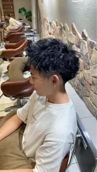 ◎ケアパーマ　 カット＋ツイストスパイラルパーマ＋ケアパーマ【新宿/ツイスパ/束感/縦落ち】