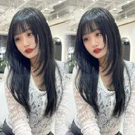 【ご新規様限定!!ミニモ学割】🎀レイヤーカット+ケアカラー+超音波トリートメント🎀レイヤー/ハッシュ/顔周り/韓国風