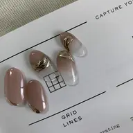 《オフなし》デザイン自由10本アート付きプラス¥1500でパラジェルに変更可能